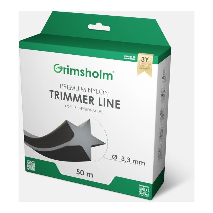 Trimmerisiima Grimsholm tähtimusta 3.3mm 50m