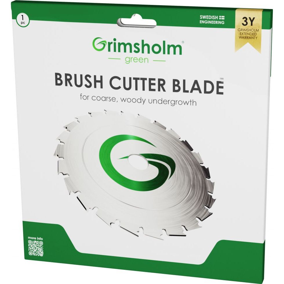 Raivaussahan terä Grimsholm 3T 255/25.4(1")