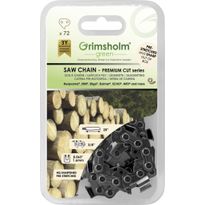 Moottorisahan ketju Grimsholm 20&quot; 72dl 3/8&quot; 1.6mm Premium Cut