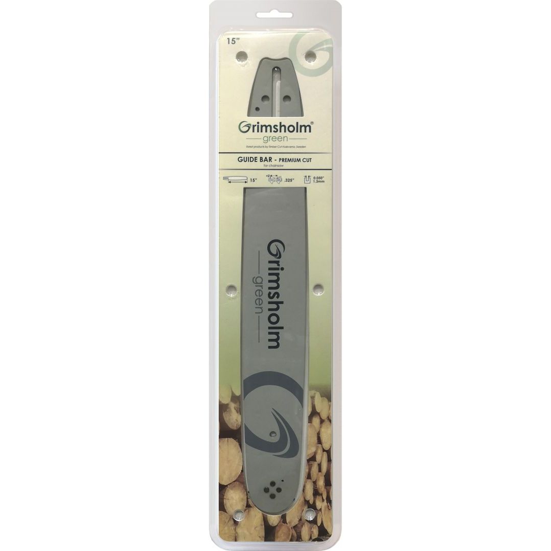Moottorisahan laippa Grimsholm 15" .325" 1.3mm Premium Cut