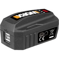 USB-adapteri Worx WA4009 Worx-akkuille