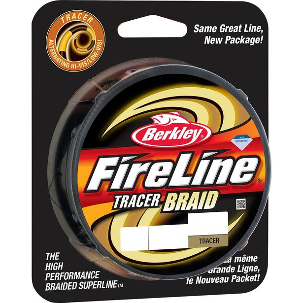 Kuitusiima FireLine Tracer Braid 110m Smoke/Flamegreen