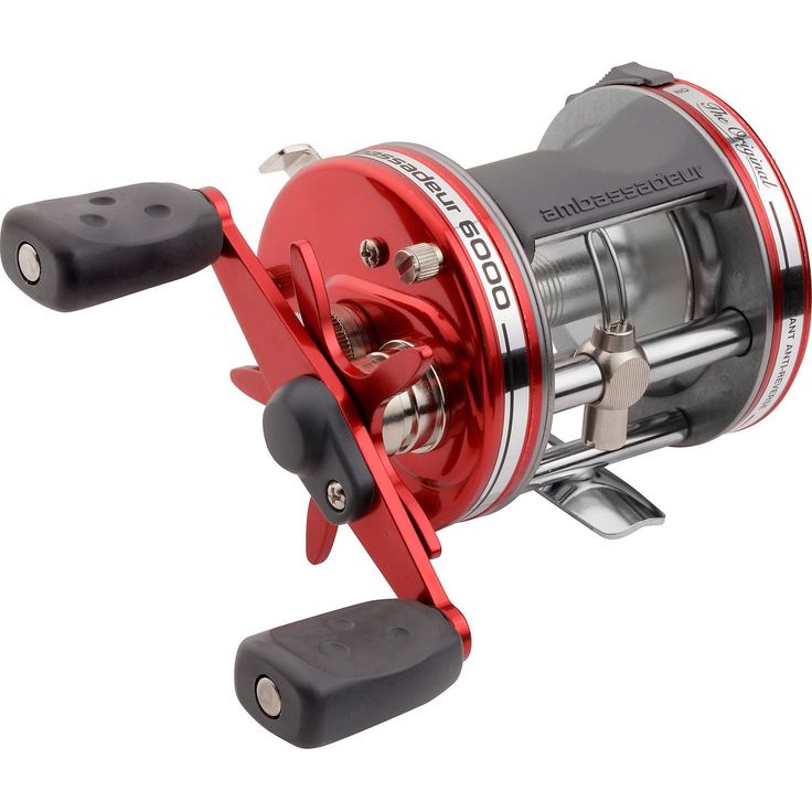 Hyrräkela Abugarcia Ambassadeur 6000 Classic punainen