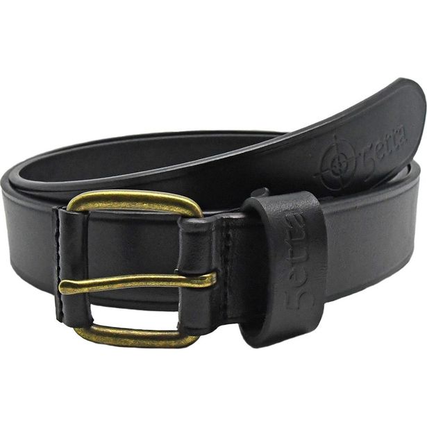 Nahkavyö 5etta musta 35mm eri kokoja