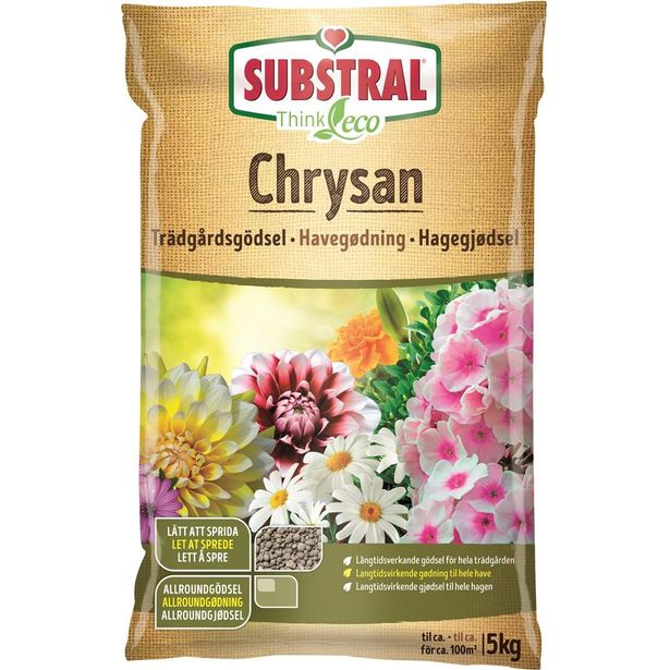 Puutarhalannoite Substral Chrysan 5kg