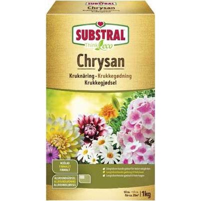 Puutarhalannoite Substral Chrysan Jauhemainen 1kg