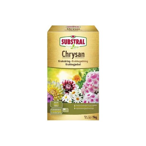 Puutarhalannoite Substral Chrysan Jauhemainen 1kg