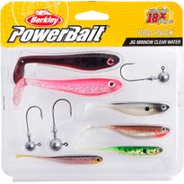 Viehesarja Berkley Pro Pack Jig Minnow kirkas vesi