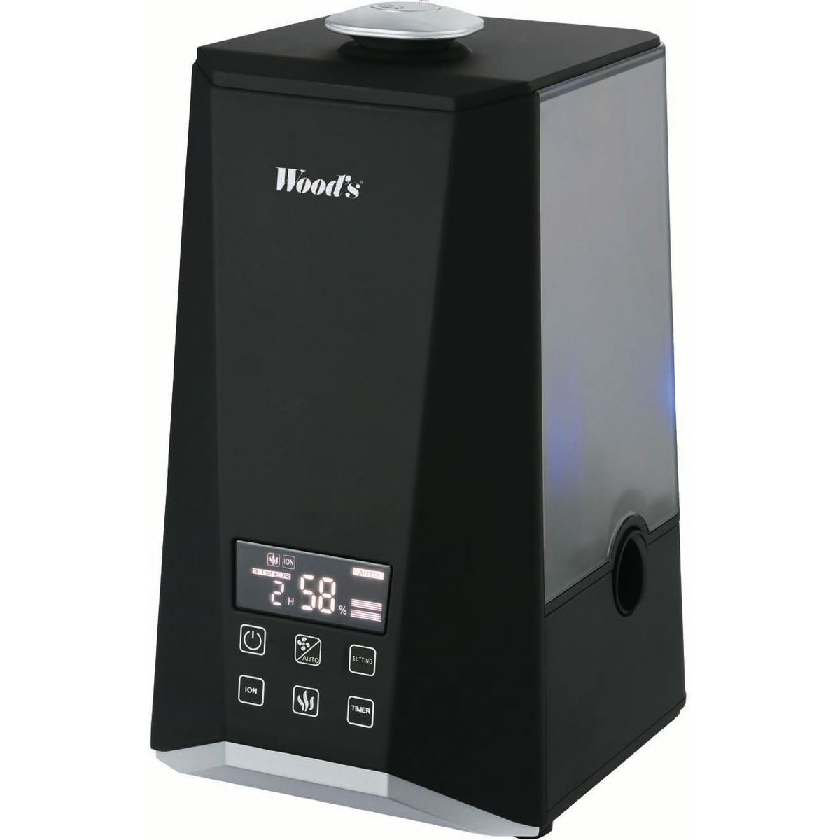 Ilmankostutin Woods WHU600 ultraäänitoiminnolla