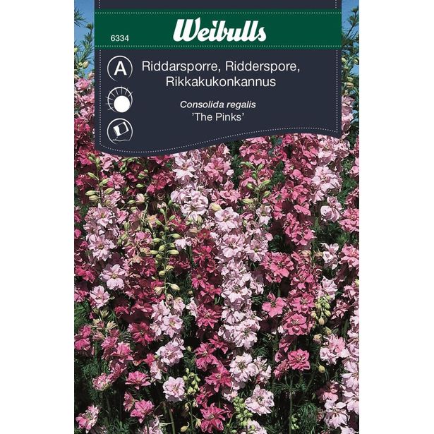 Rikkakukonkannus Weibulls The Pinks siemenet