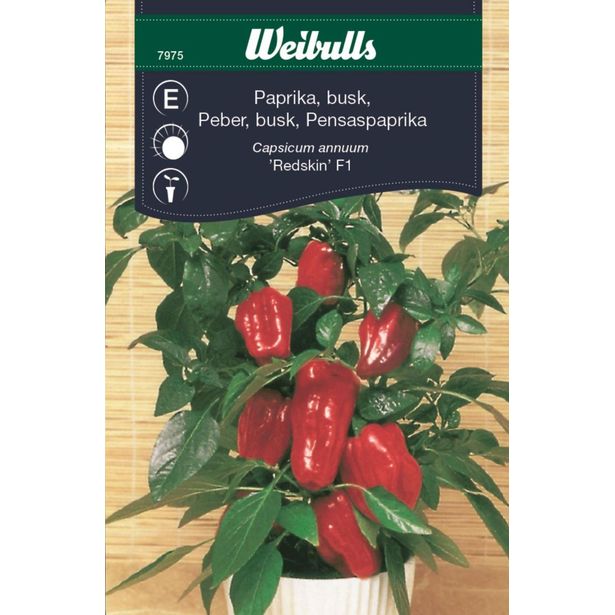 Paprika Weibulls pensas siemenet
