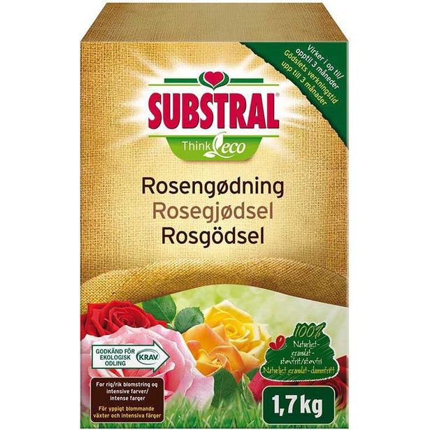 Ruusulannoite Substral 1.7kg