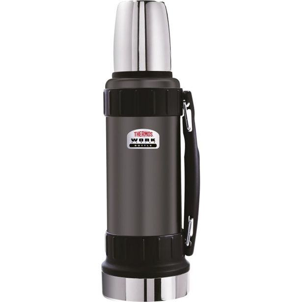 Terästermos Thermos Work 1.2l tummanharmaa