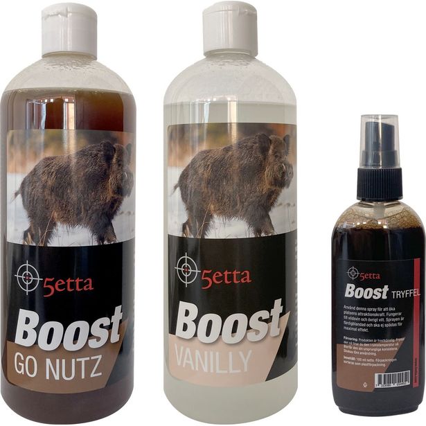 Houkutusaine 5etta 3-pack Vanilja,go Nutz & Tryffeli