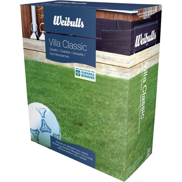 Nurmikonsiemenet Weibulls Villa Classic 3kg