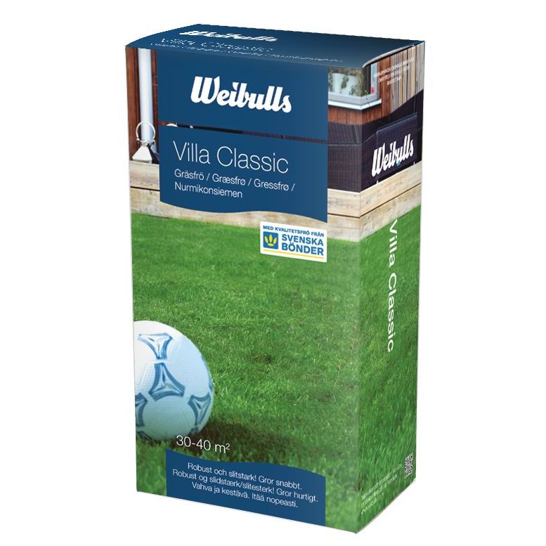 Nurmikonsiemenet Weibulls Villa Classic 1kg