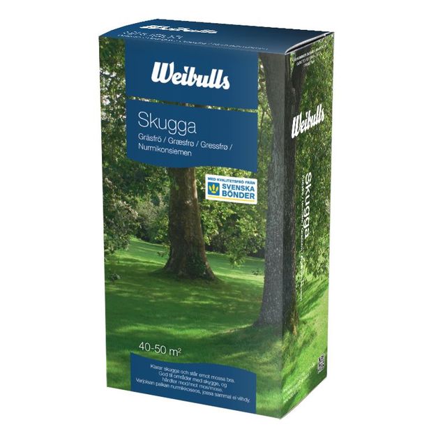 Nurmikonsiemenet Weibulls skuggagräs 1kg