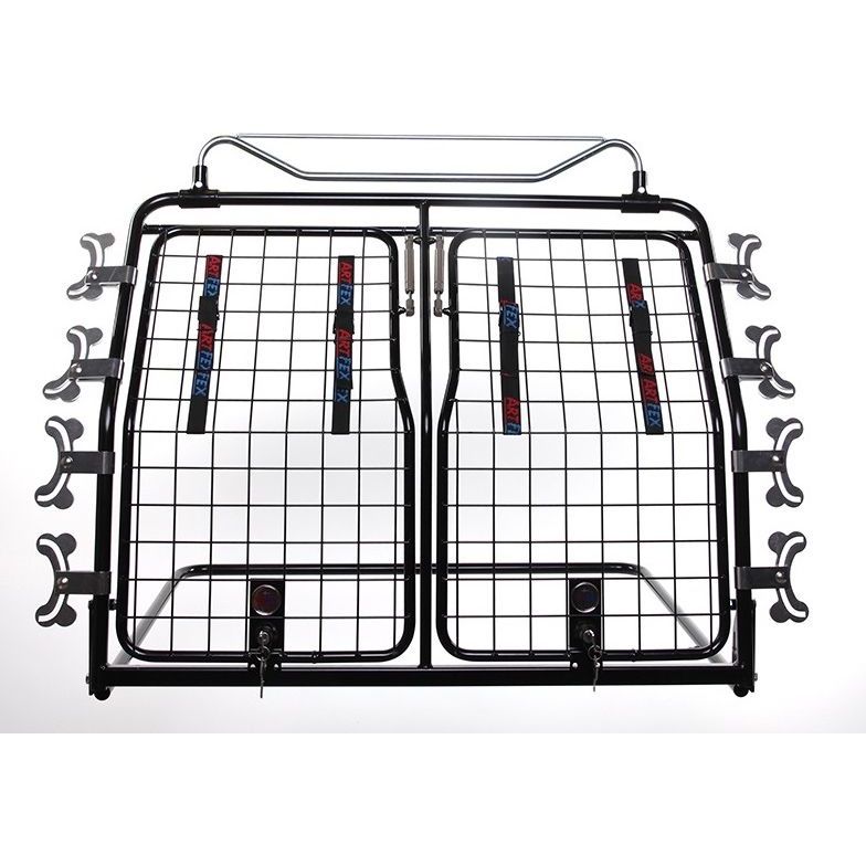 Koiraportti autoon Artfex malli 1 kaksoisovi