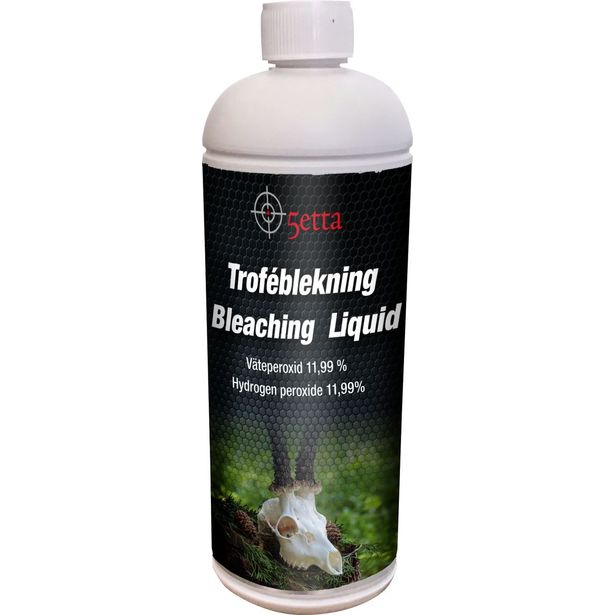 Trofeen valkaisuaine 5etta vetyperoksidi 11.9 %
