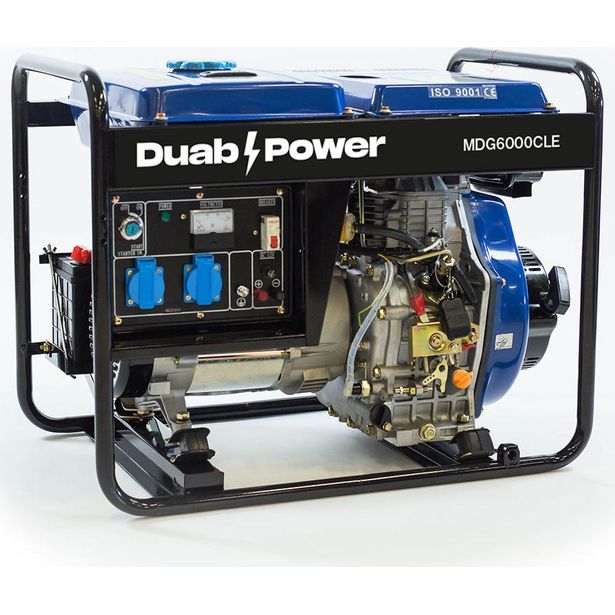 Aggregaatti Duab-Power MDG6000CLE 1-vaihe diesel