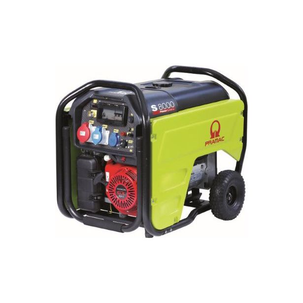 Generaattori Pramac S8000 THEPI 3-vaiheinen Bensiini
