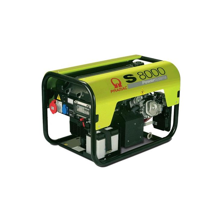Generaattori Pramac S8000 THHPI 3-vaiheinen Bensiini