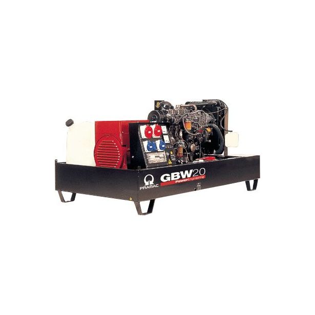Generaattori PramacgBW22P MCP Avoin 3-vaiheinen Diesel
