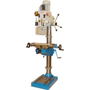 Pylväsporakone Hawk ZX40H koordinaattipöydällä