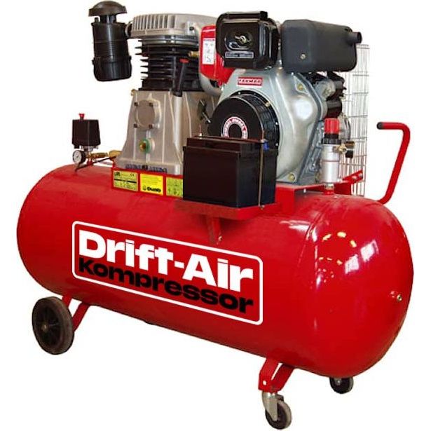 Dieselkäyttöinen kompressori Drift-Air EL 900/270 E