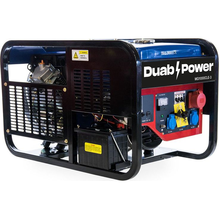 Aggregaatti Duab-Power MG11000CLE-3 1-vaihe/3-vaihe bensiini
