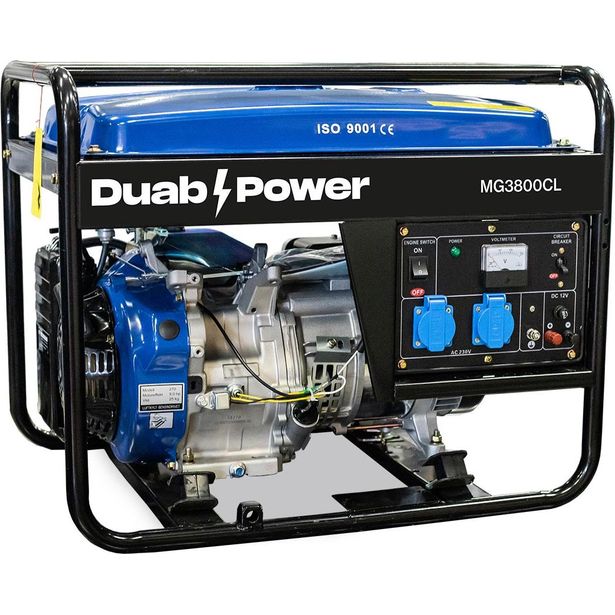 Aggregaatti Duab-Power MG4000 1-vaihe bensiini