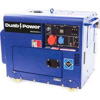 Aggregaatti Duab-Power MDG6500S-3 3-vaihe diesel hiljainen