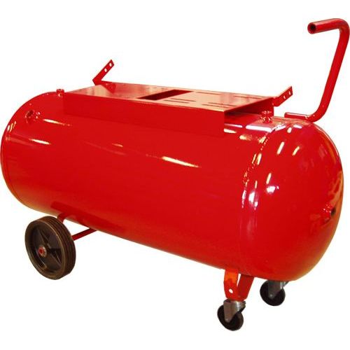 Paineilmasäiliö Drift-Air horisontaalinen pyörillä 90 l/11 bar