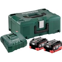 Akku ja laturi Metabo 18V 2x8,0 Ah LiHD ASC Ultra Metaloc