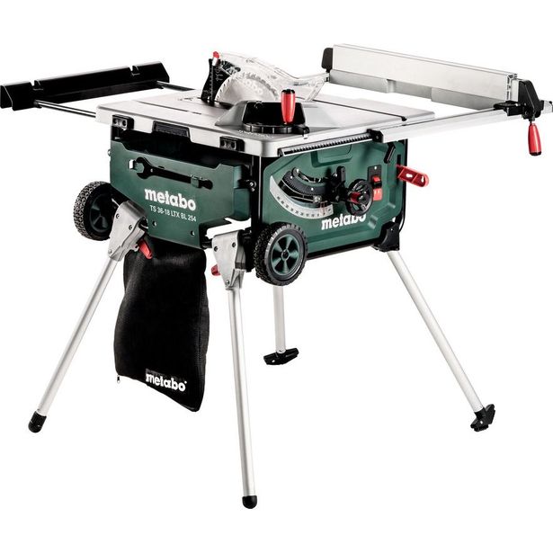 Pöytäsaha Metabo TS 36-18 LTX BL 254 4x8,0 Ah LiHD