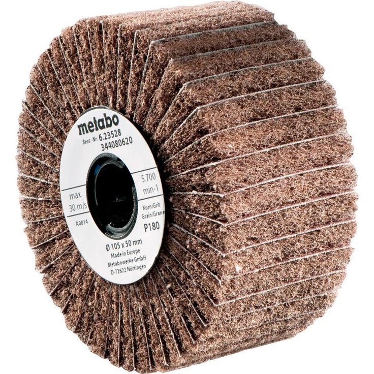 Lamelli-/kuituhiomarulla Metabo Fleece 105x50mm 80 karkeus
