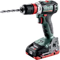Akkuporakone Metabo BS 18 L BL Q 18V 2x4,0Ah LiHD-akulla ja laturilla ASC 55
