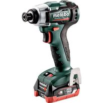 Akkuiskuporakone Metabo PowerMaxx SSD 12 BL sisältää 2x4,0Ah LiHD-akut ja laturin ASC 55