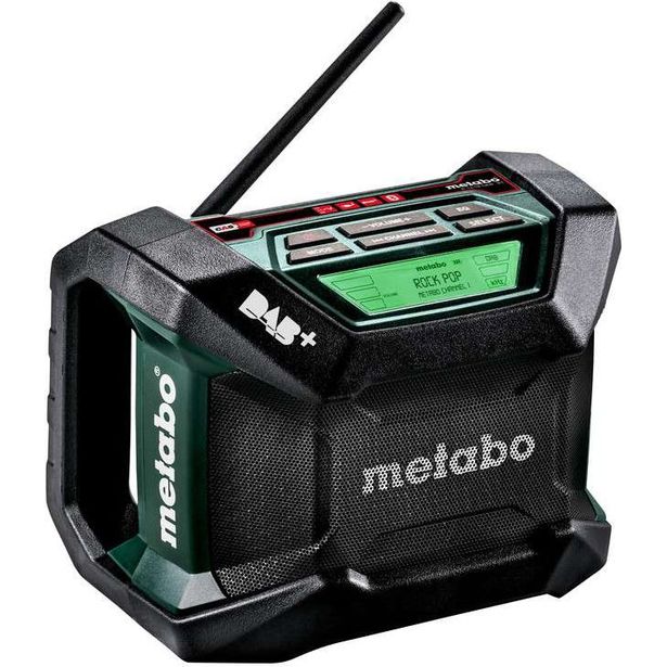 Radio Metabo R 12-18 DAB+ BT ilman akkua ja laturia