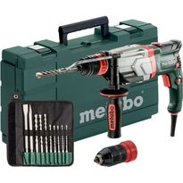 Poravasara Metabo UHEV 2860-2 Quick Set SDS-plus sisältää pora-/meisselisarjan (10 osaa)