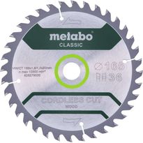 Pyörösahanterä Metabo HM HW/CT 165x20 18 WZ 20° Classic