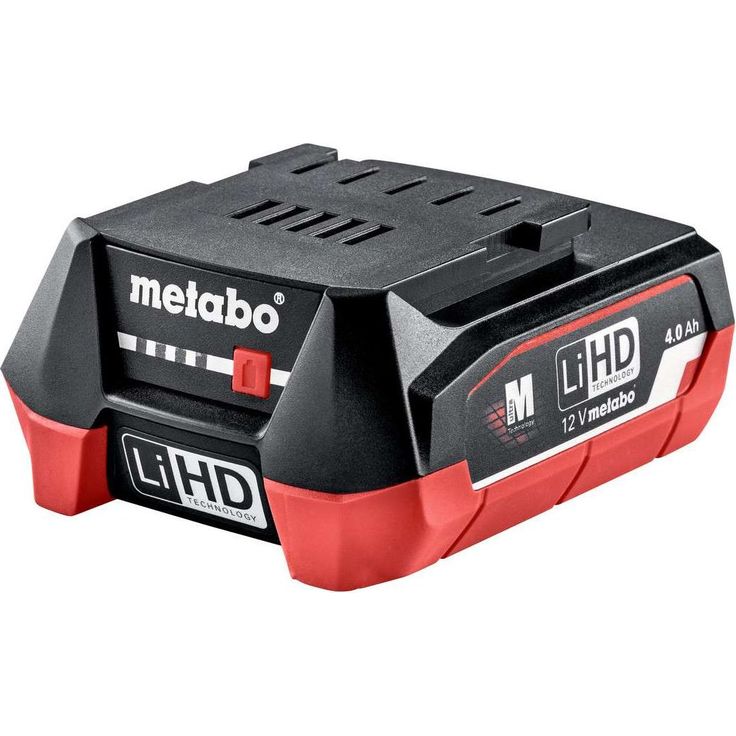 Akkupaketti Metabo LiHD 12V 4,0 Ah