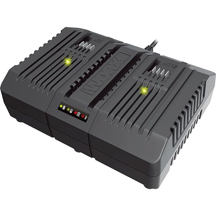 Kaksoislaturi Worx 20V 4Ah WA3883