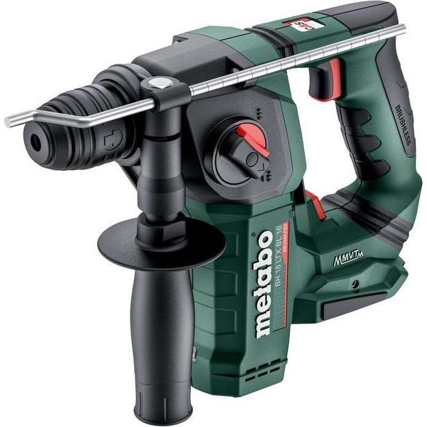 Poravasara Metabo BH 18 LTX BL 16 18V ilman akkua ja laturia MetaBOX 145:ssa