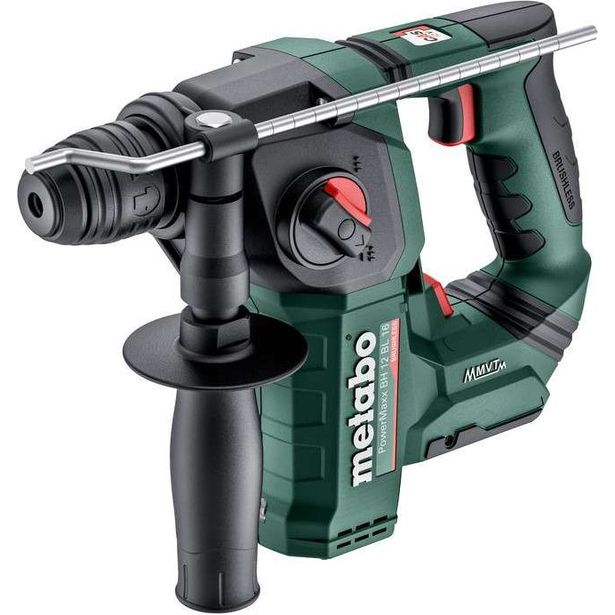 Poravasara Metabo PowerMaxx BH 12 BL 16 12V ilman akkua ja laturia MetaBOX 145:ssa
