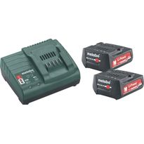 Akkupaketti Metabo 12V 2x2.0 Ah laturilla SC 30