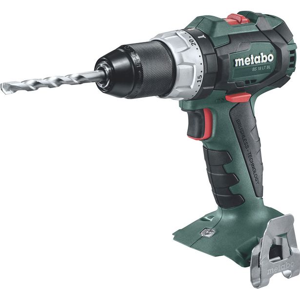 Akkuporakone Metabo BS 18 LT BL 18V ilman akkua ja laturia