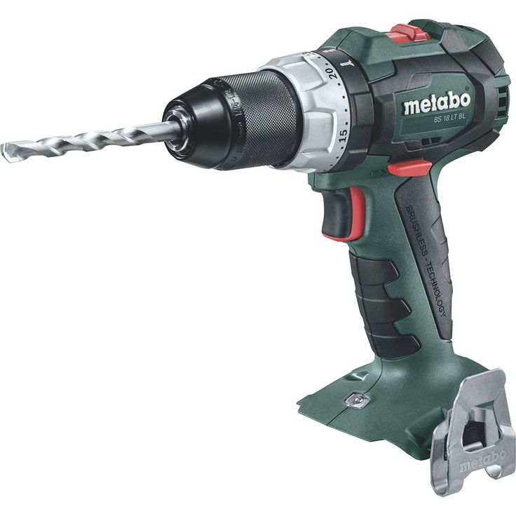 Akkuporakone Metabo BS 18 LT BL 18V ilman akkua ja laturia