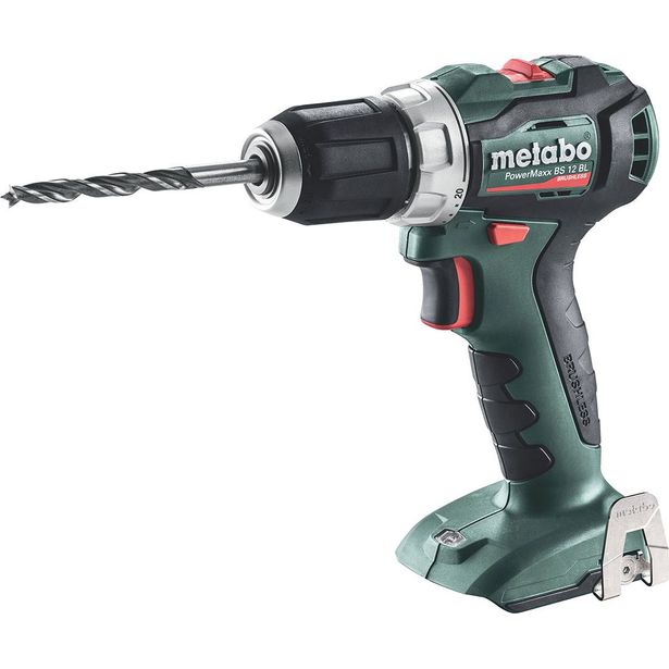 Akkuporakone Metabo PowerMaxx BS 12 BL 12V ilman akkua ja laturia