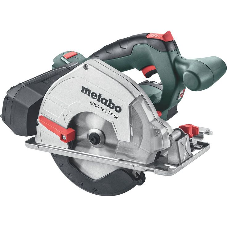 Akkupyörösaha Metabo MKS 18 LTX 58 18V ilman akkua ja laturia